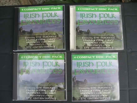 Photo of free CDs x4, Irish Folk Favourites. (Parson's Heath CO4) #1
