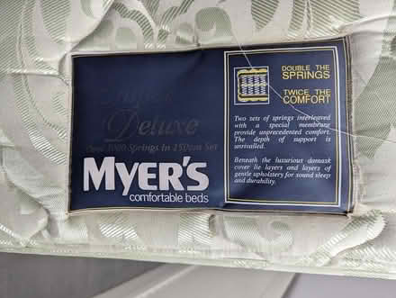 Photo of free Interior sprung mattress (Clitheroe BB7) #2