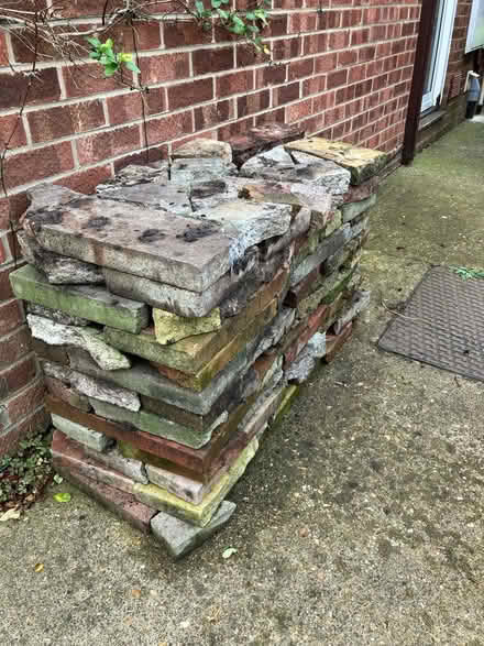 Photo of free Broken paving slabs (Bedford MK41) #2