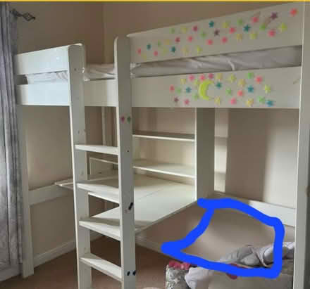 Photo of free High sleeper bed (Hampton, Peterborough) #1