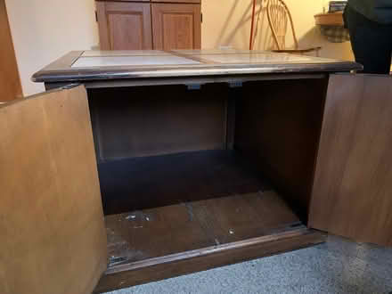 Photo of free Coffee table with storage (Paterson) #2