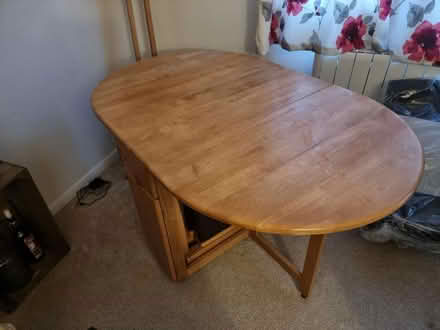 Photo of free Fold up table (Devizes) #4