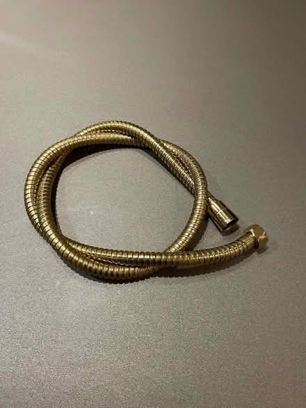 Photo of free Gold finish shower hose (Chippenham SN15) #1