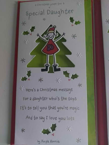 Photo of free Two Daughter Christmas Cards (Slough Central SL1) #2