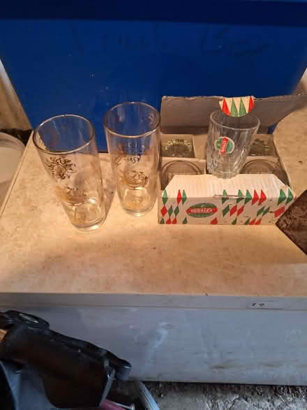 Photo of free Shot glasses and 2 tall glasses (BH11 9) #1