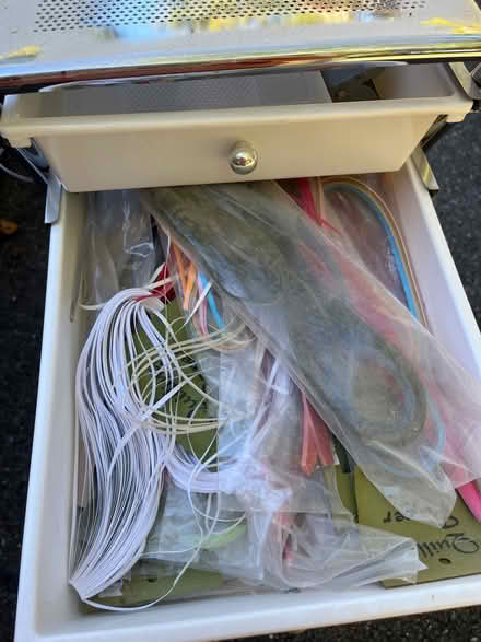 Photo of free Rolling craft cart full of stuff (Upper Silver Spring) #2
