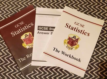 Photo of free Gcse statistics revision guide, workbook and answer book (Dyke Road area BN1) #1
