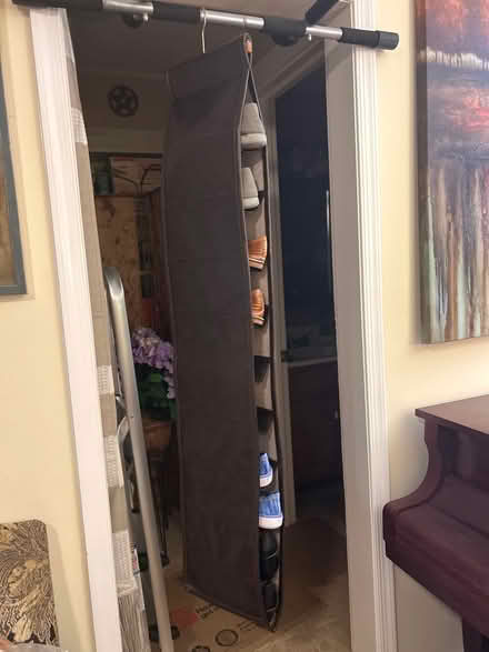 Photo of free Hanging shoe caddy for closet (Safeway, LaPlata, MD) #2
