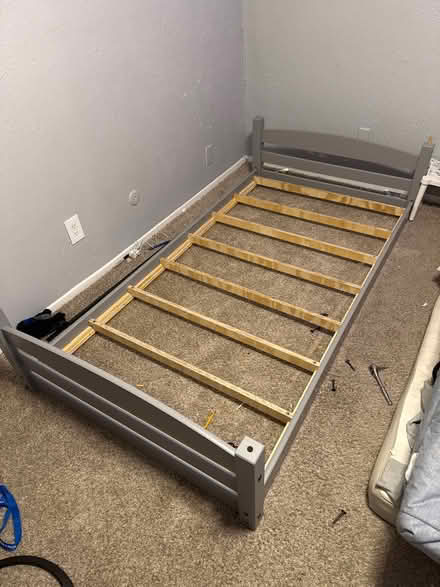 Photo of free Bunk bed twin (Off collins) #1