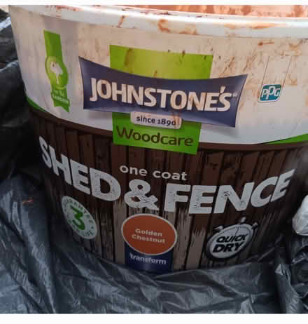 Photo of free 3/4 Tub Fence Paint (St. Albans) #1