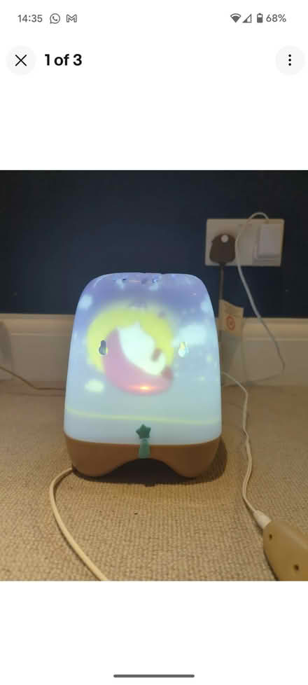 Photo of free Pabobo Carousel Dream Theatre Night Light and lullaby (Bernards Heath AL3) #1
