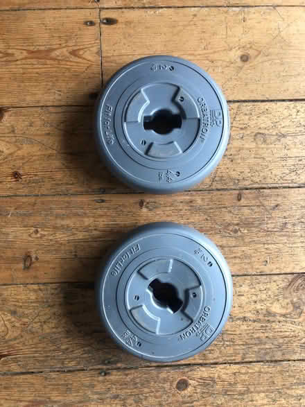 Photo of free 2kg bar weights (Nailsworth GL6) #1