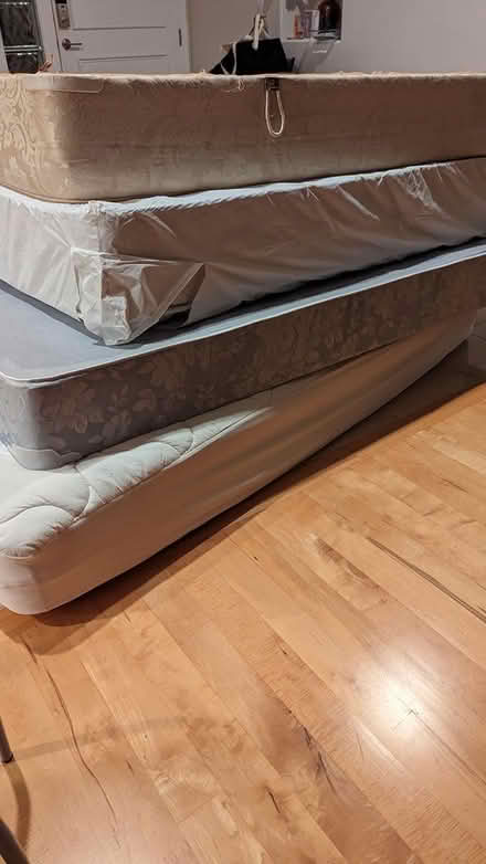 Photo of free 2' twin size mattress / box spring (Southland Park) #1