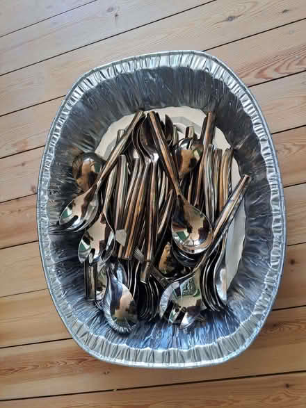 Photo of free Plastic salad servers (Underbarrow LA8) #1