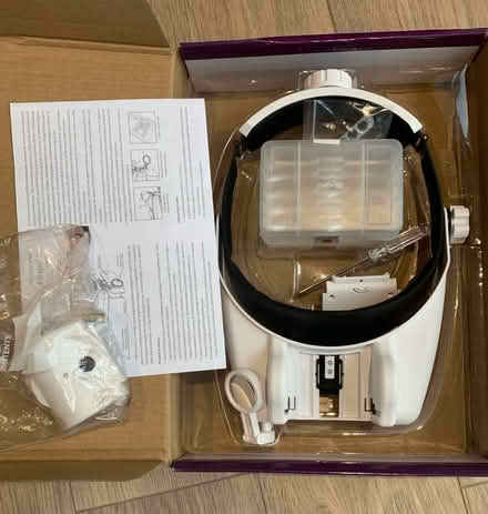 Photo of free 3 LED Helmet Magnifier (KT17 - Stoneleigh) #1