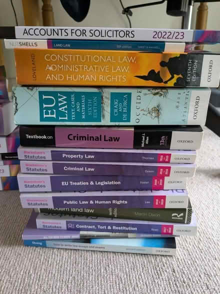 Photo of free Legal textbooks (Brentford TW80NP) #2