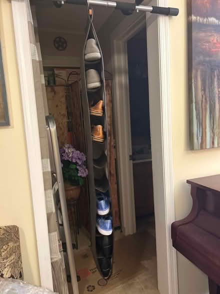 Photo of free Hanging shoe caddy for closet (Safeway, LaPlata, MD) #1