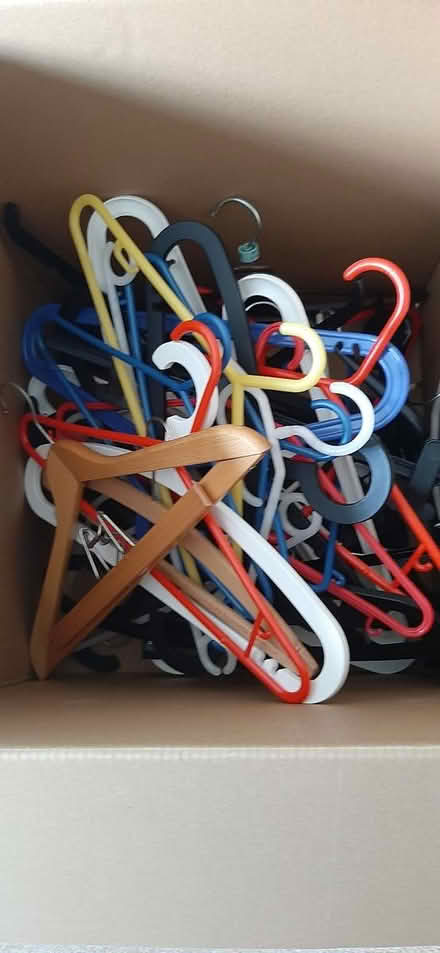 Photo of free Quantity of coat hangers (St Austell PL25) #1