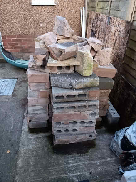 Photo of free Breeze blocks for rubble (Graig Fechan LL15) #1