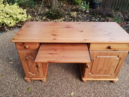 Photo of free Pine Desk (Tharston NR15) #4