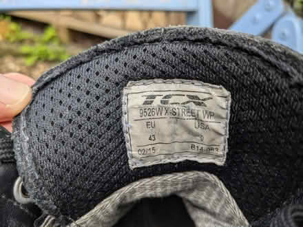 Photo of free Motorbike shoes size 9 (Belper DE56) #3