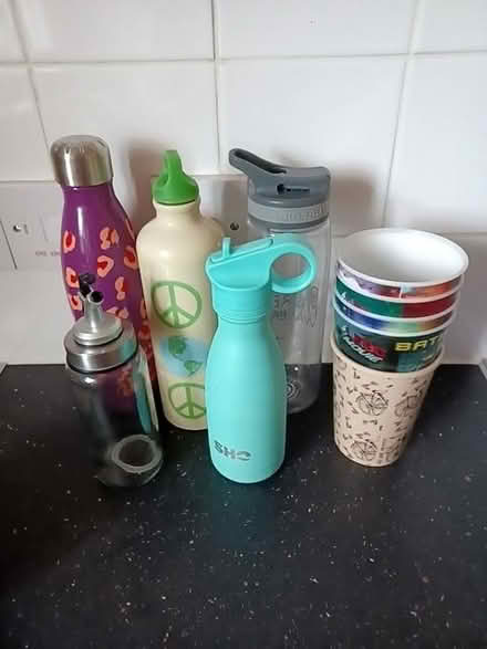 Photo of free Drink bottles and plastic kids cups (Tuckswood NR4) #1