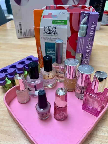 Photo of free Selection of nail products (KT17 - Stoneleigh) #1