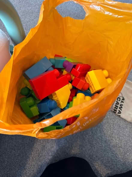 Photo of free Bag full of mega blocks (Staines TW18) #1