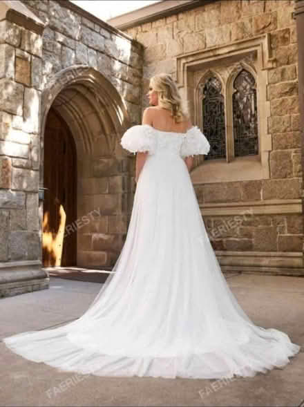 Photo of free White Bridal Gown (same as the pic) (Turkey Street EN1) #1