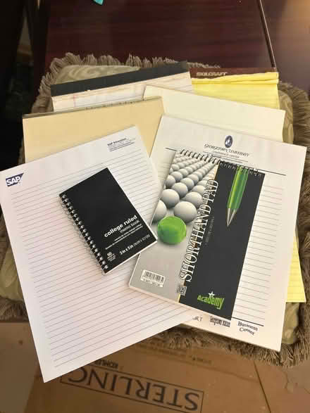 Photo of free Pads of ruled paper (Safeway, LaPlata, MD) #1