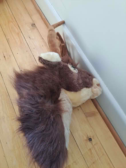 Photo of free Christmas reindeer toy (Underbarrow LA8) #2