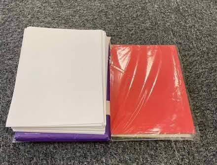 Photo of free Paper Misc Size white and colours (Lutterworth LE17) #1