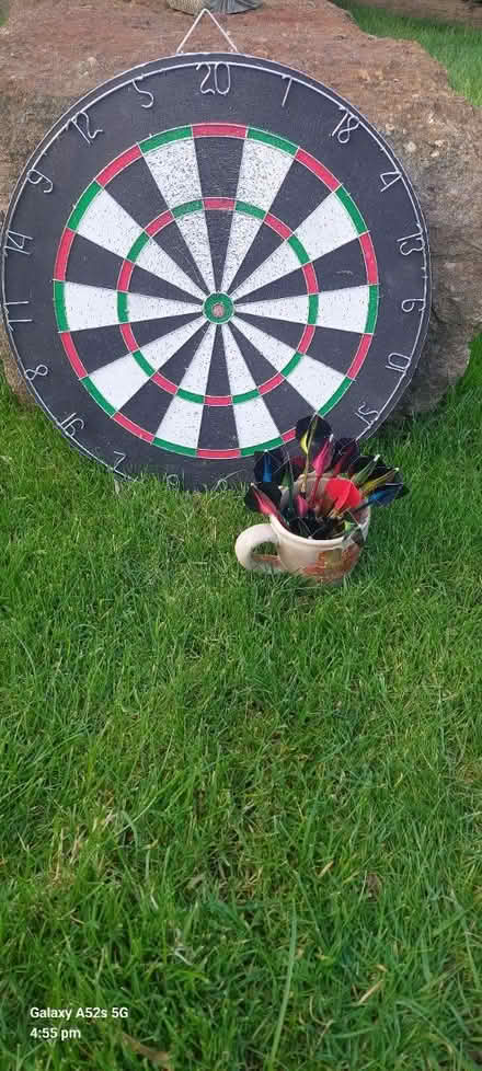 Photo of free Dart board and darts (Nr Chepstow) #1