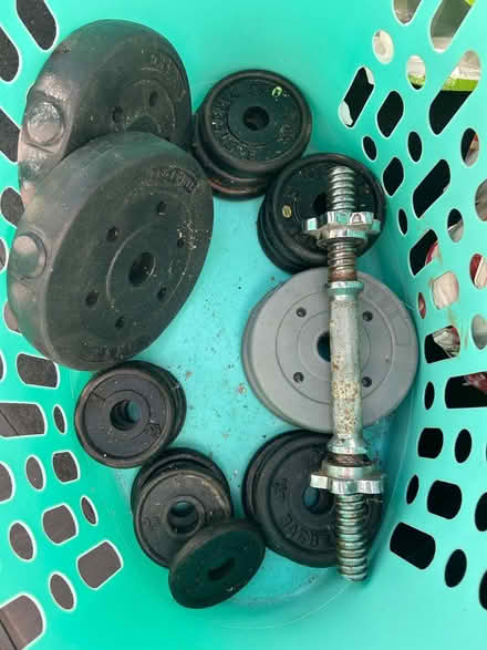 Photo of free Exercise weights (Mitcham CR4) #2