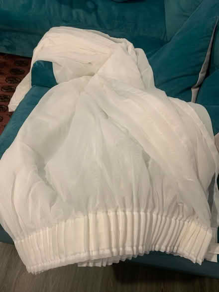 Photo of free White curtains (SW6) #1