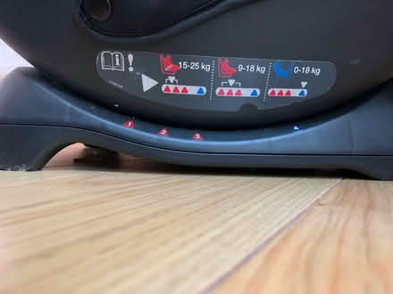 Photo of free Joie car seat 0-12years (DA3) #4