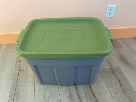 Photo of free Rubbermaid storage tub (East Palo Alto) #1
