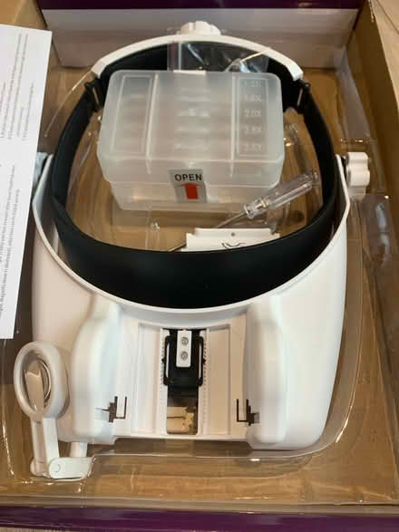 Photo of free 3 LED Helmet Magnifier (KT17 - Stoneleigh) #3