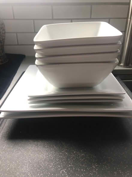 Photo of free White dishes (Britannia & Creditview) #1
