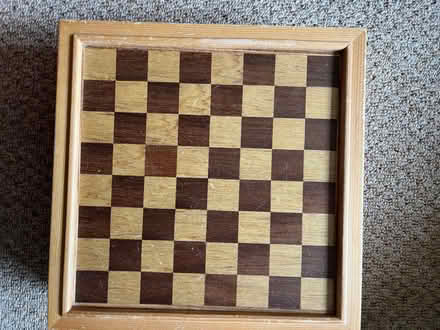 Photo of free Wooden chess/games box (Twyford RG10) #1