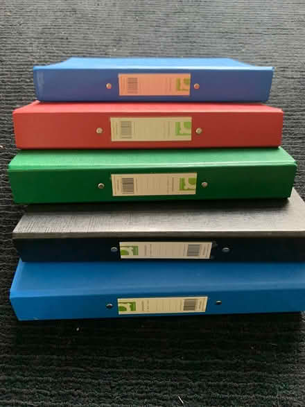 Photo of free 5 , A4 ring binders (Orpington/Chelsfield) #1