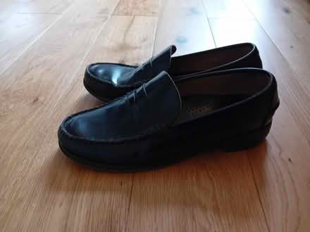 Photo of free Black sebago leather loafers (Stockwell SW9) #1