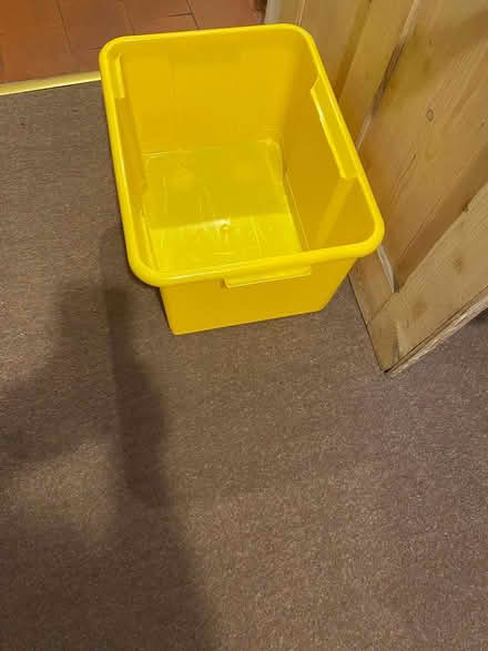 Photo of free plastic storage box (Newark nr hospital) #1