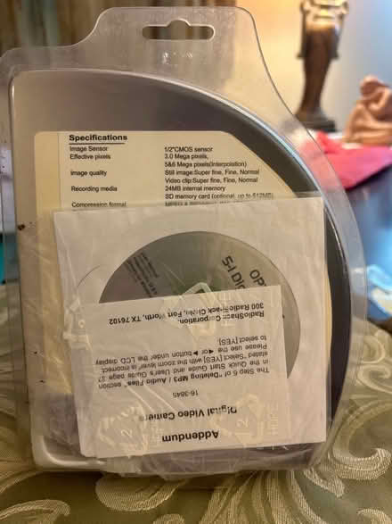 Photo of free Digital camcorder (Safeway, LaPlata, MD) #2