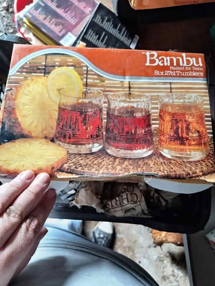 Photo of free Old fashioned tumblers (BH11 9) #1
