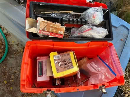 Photo of free tool box with misc. items (s/w Berkeley) #1