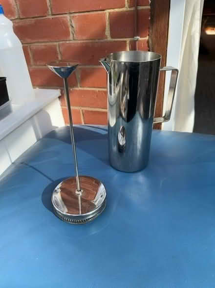 Photo of free 1.2l stainless steel cafetière (Winnersh RG41) #1
