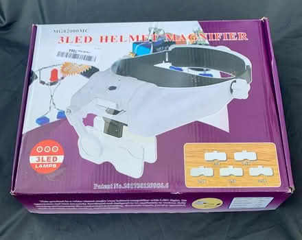 Photo of free 3 LED Helmet Magnifier (KT17 - Stoneleigh) #2