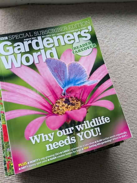 Photo of free Gardeners world magazines (Brentford TW80NP) #1
