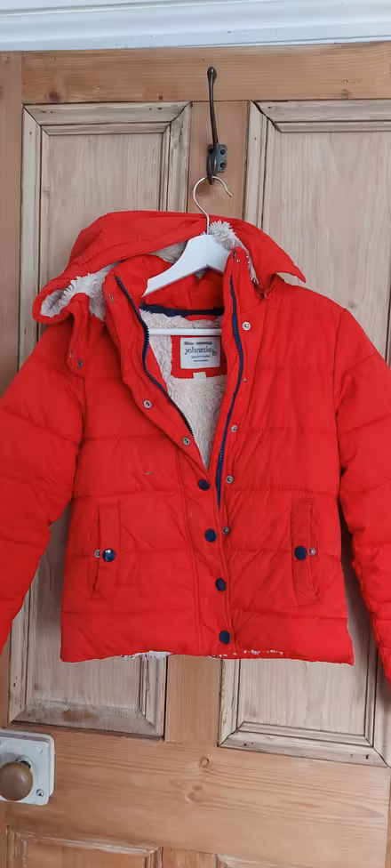 Photo of free Childs coat dark red age 11-12 years (Lower Weston) #1